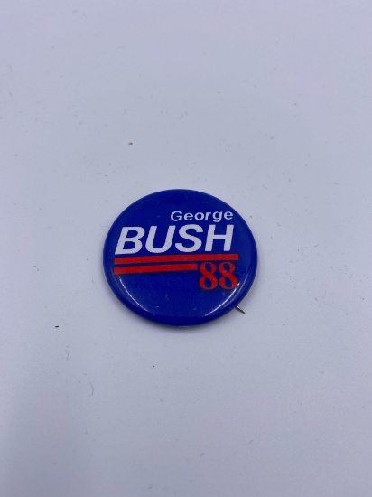 George Bush 1988 Presidential Campaign Button