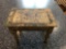 Small wooden foot stool with original paint