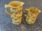 Spongeware pitchers Lot of 2