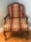 Vintage Upholstered Louis XV Armchair