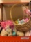 Box Lot of Easter Decorations