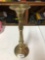 Large brass candlestick