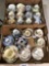 Assorted lot of cups and saucers