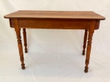 Antique Handmade Rectangular Wood Table