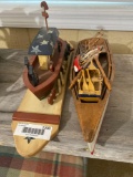 Lot of 3 Carved Wooden Boats