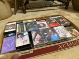 Misc. Box Lot of Cassette Tapes