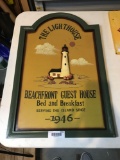 Vintage Reproduction Sign - The Lighthouse