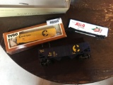 3 Toy Train Cars - Jell-o & Chessie System