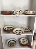 Vintage Stangl Pottery Set - Fruit Pattern