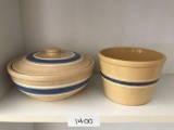Lot of Yellow Ware (2 Pieces)