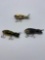 Bomber Vintage Fishing Lure Lot of 3