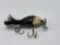 CREEK CHUB SPECIAL ORDER DINGBAT BLACK & WHITE MODEL 5111 Vintage Fishing Lure