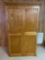 Oak Desk Armoire