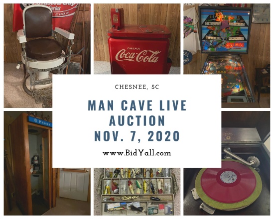 Meyers' Man Cave LIVE Simulcast Auction