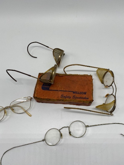 Antique safety spectacles