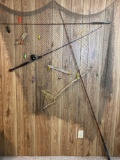 Antique Fishing Items Display