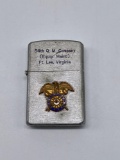 Vulcan Lighter with Military Insignia