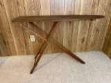 Antique Wooden Ironing Board