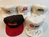 NASCAR Autographed Hat Lot