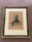 Signed General Pershing Proof Etching By Josef Pierre Nuyttens c. 1946