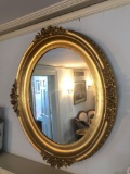 1880?s Oval Wall Mirror