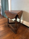 Triangular Drop Leaf Table