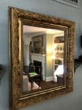 Antique Wooden Carved Mirror