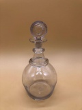 American Flint Glass c.1810 Decanter 1 of 2