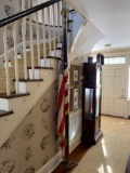 48 Star Flag, Pole, Stand & Eagle