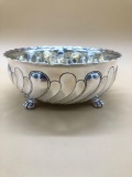 Tiffany & Co. Sterling Silver Bowl with Claw Feet c. early 1900's