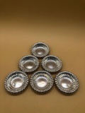 Gorham Sterling Silver Butter Bowls set of 6