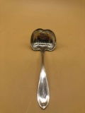 Whiting Pat App Sterling Silver Scalloped ladle