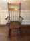 1800's Spindle Back Rocking Chair