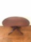 Small Curved Wooden Table
