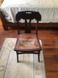 HitchCock Style Wooden Weave chair