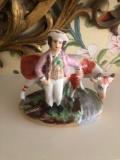 Antique Old Staffordshire Cow Figure 1 of 2