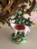 Old Staffordshire Mountain Goat figure