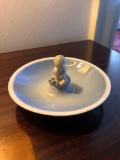 Mermaid trinket dish by Royal Copenhagen in fine porcelain