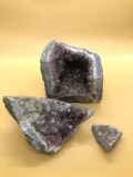 Amethyst Geode - Broken 3 Pieces