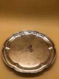 Deo Dante Sheffield Silver Plate Serving Tray