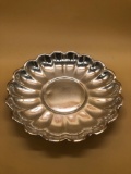 Reed & Barton Silver Plate Scalloped Bowl 2 of 2