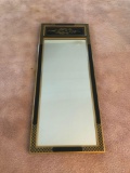 Drexel Asian Black & Gold Mirror