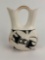 Acoma Lizard Wedding Vase signed by J. Joe