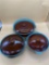 Set of Ceramic Casserole Dishes w/ Lids