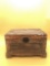 Wooden Weave Box w/ Felt Inside