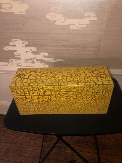Yellow Trinket box.