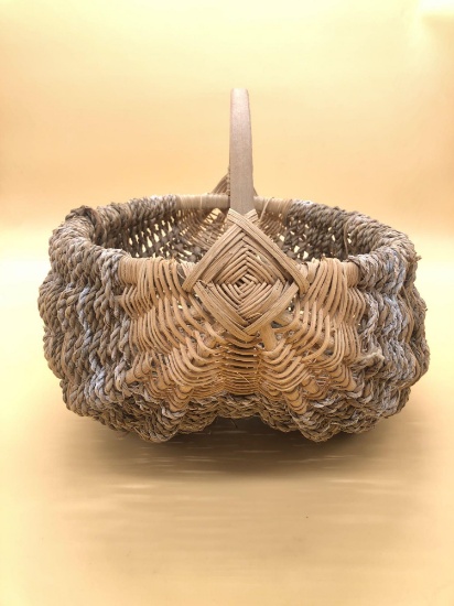 Wooden Weave Cherokee Style Egg Basket