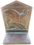 Gorham Fawn Book Ends