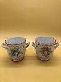 Small Italian Planters Set of 2