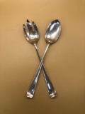 S. G. England Silver plate Salad Spork/Spoon Set